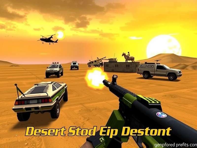 Bullet Force Desert Storm gameplay screenshot